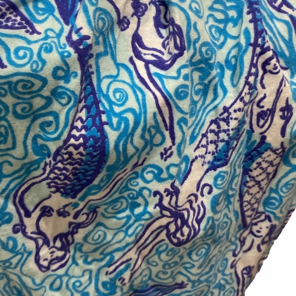 Lilly Pulitzer Nice Tail Mermaid Maxi Dress Sz XS - Picture 4 of 4